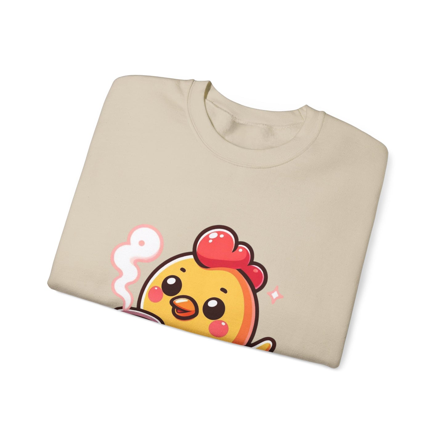 This Chick Needs Coffee Unisex Heavy Blend™ Crewneck Sweatshirt
