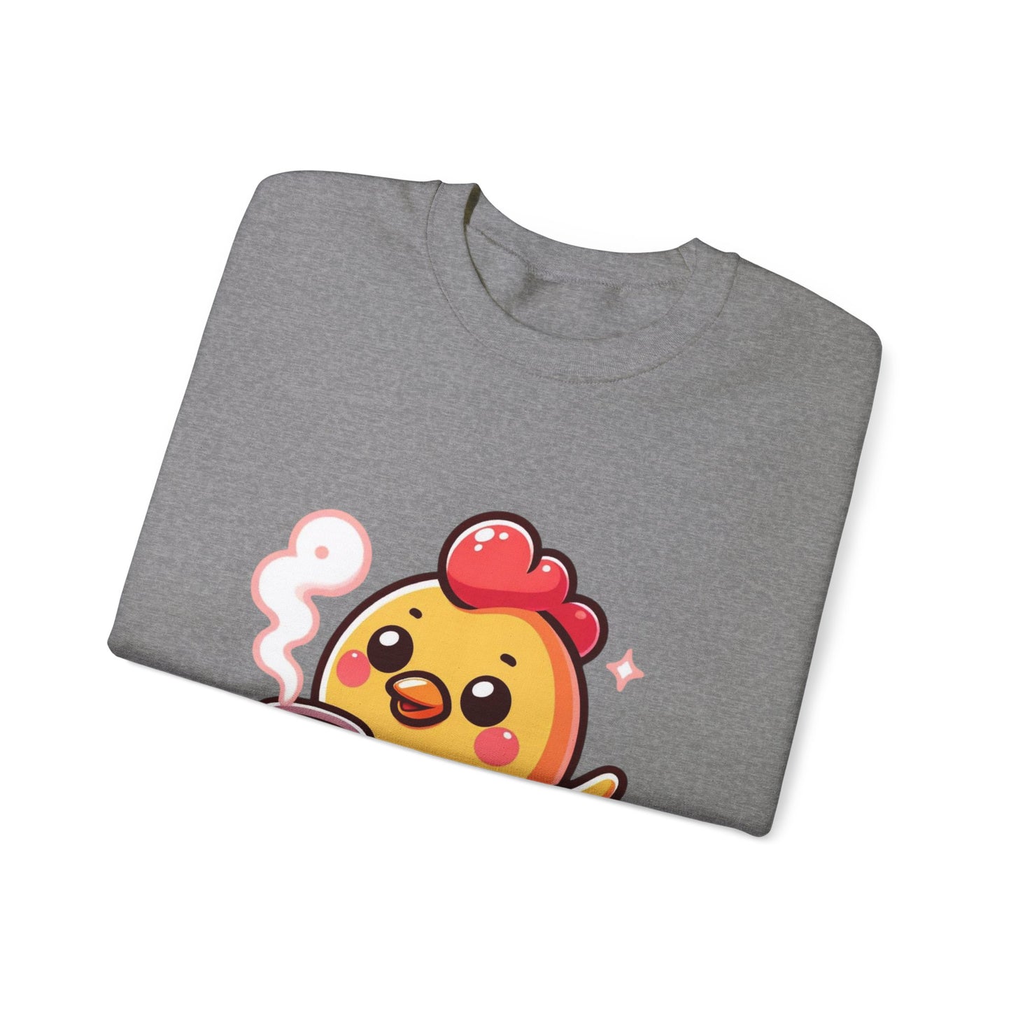 This Chick Needs Coffee Unisex Heavy Blend™ Crewneck Sweatshirt