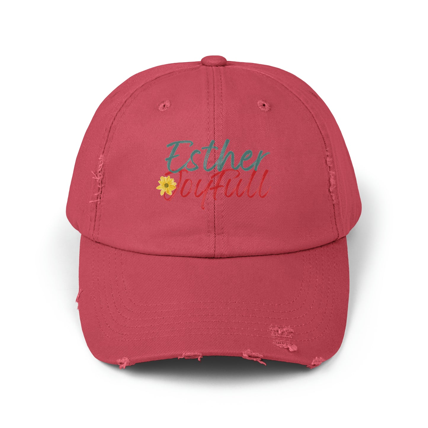Esther JoyFull Unisex Distressed Cap