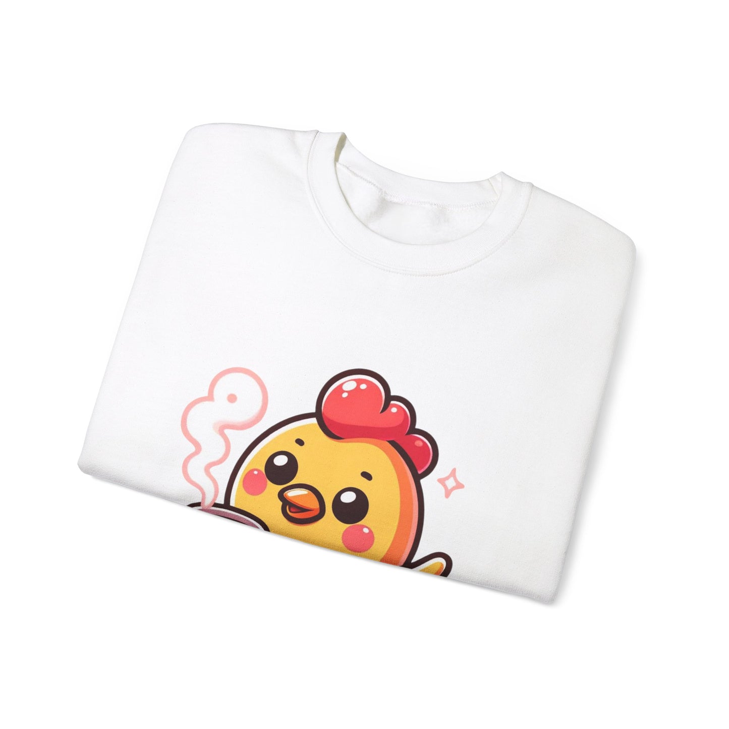 This Chick Needs Coffee Unisex Heavy Blend™ Crewneck Sweatshirt