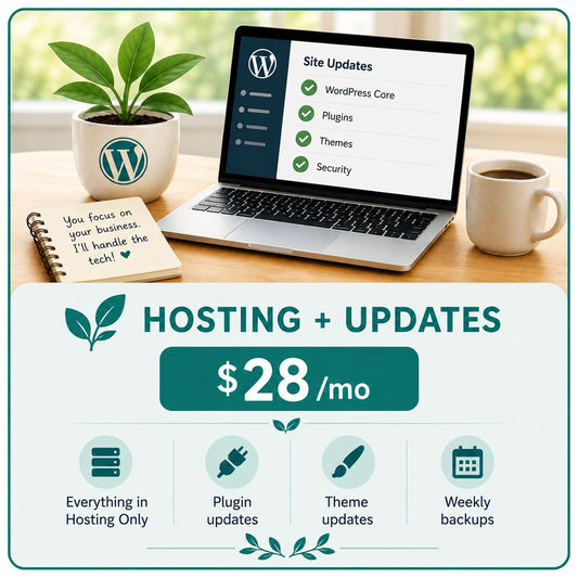 WordPress Hosting, Managed by a Real Person (That's Me!)