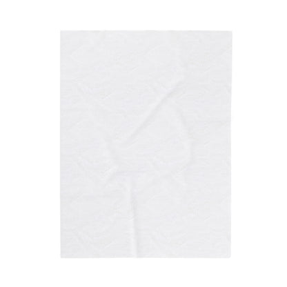 This Chick Needs Coffee Velveteen Plush Blanket
