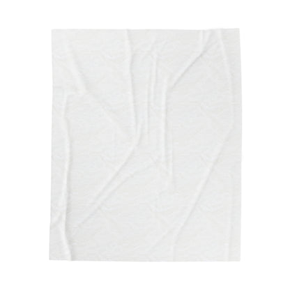 This Chick Needs Coffee Velveteen Plush Blanket